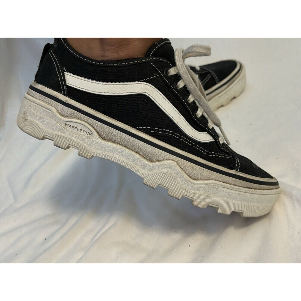 Vans Black and White Athletic Shoes